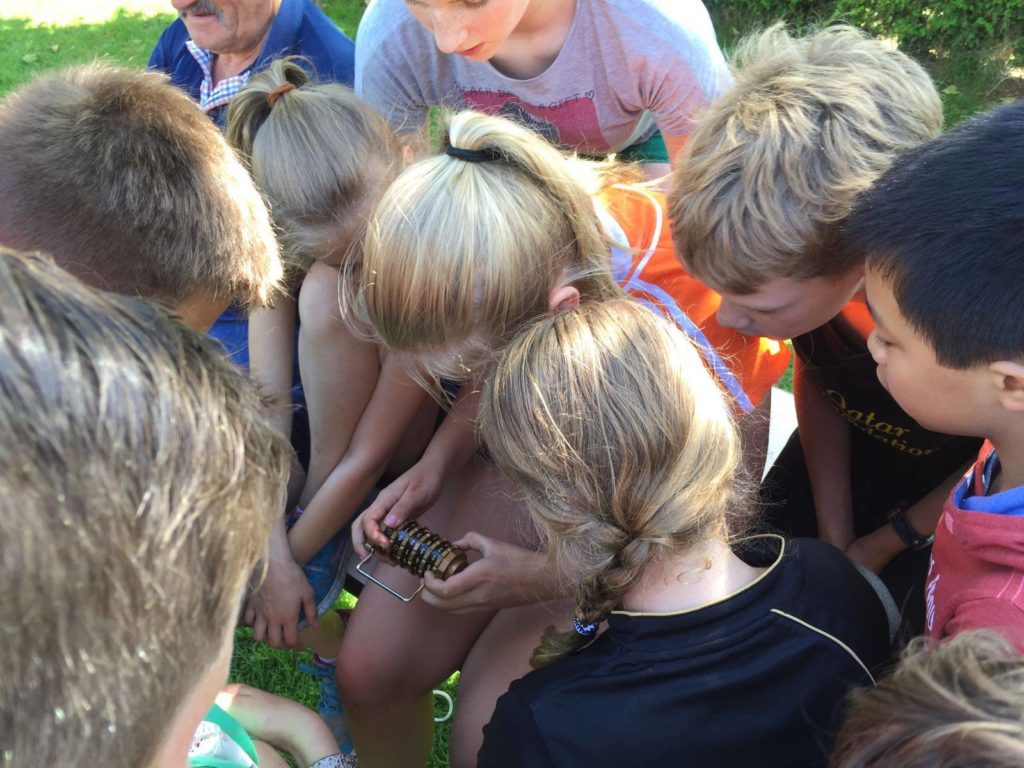 Activiteit sport spel in de kinderopvang