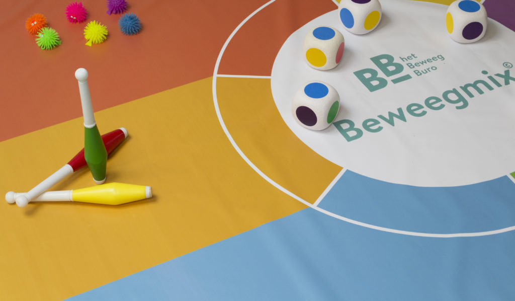 Voorbeeld van de BeweegMix spel voor ouderen